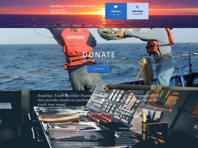 southbayyouthmaritimefoundation.org snapshot