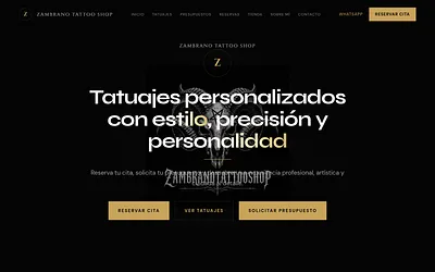 zambranotattooshop.com snapshot