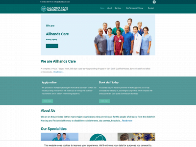 allhandscare.com snapshot