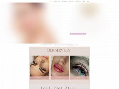 luxeibrows.co.uk snapshot