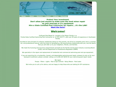 gulfcoastpoolrepair.com snapshot