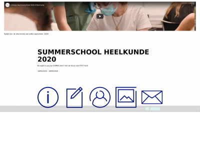 summerschoolheelkunde.be snapshot