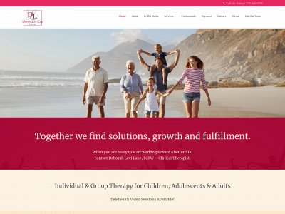 www.deborahlanelcsw.com snapshot
