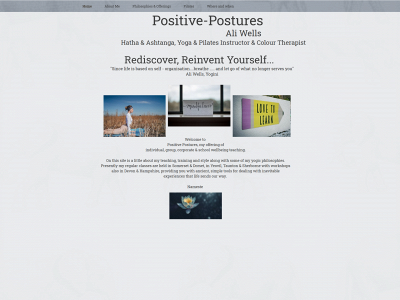 positive-postures.co.uk snapshot