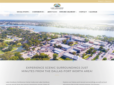 lakegranburyconferencecenter.org snapshot