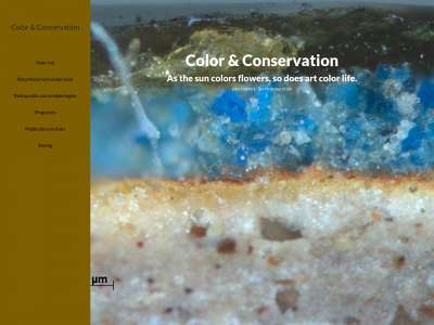 colorconservation.nl snapshot
