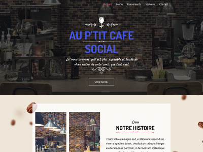 au-ptit-cafe-social.ca snapshot