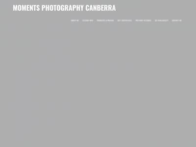 momentsphotographycanberra.com snapshot
