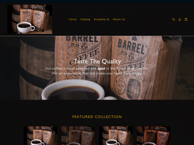 barrelguyscoffee.com snapshot