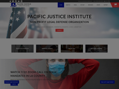 pacificjustice.org snapshot
