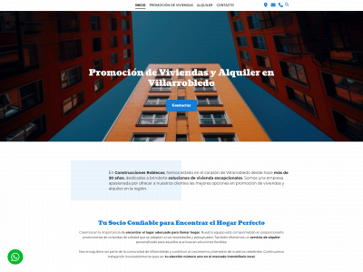 construccionesroblecos.com snapshot