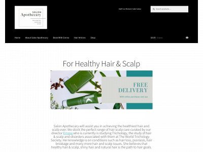 salonapothecary.com.au snapshot