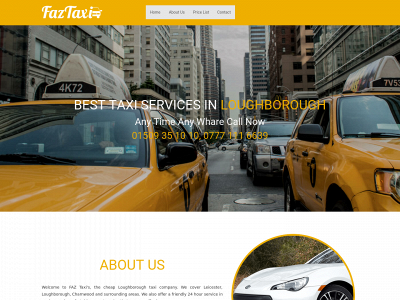 faztaxi.co.uk snapshot