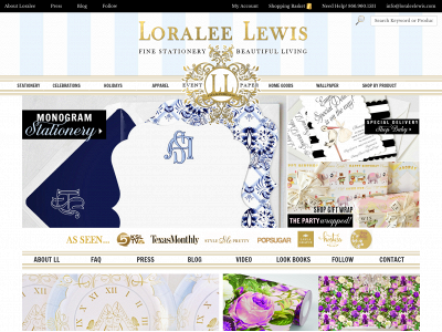 loraleelewis.com snapshot