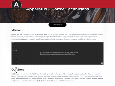 apparatustx.com snapshot