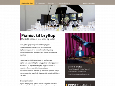 pianisttilbryllup.nu snapshot