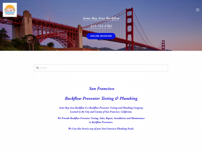 acmebayareabackflow.com snapshot