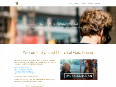 ucgghana.org snapshot