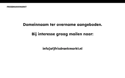 frisdrankmarkt.nl snapshot