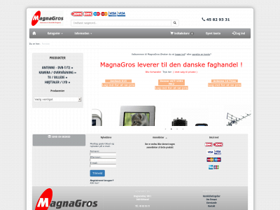magnagros.dk snapshot