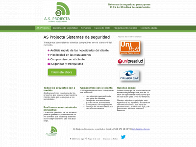 asprojecta.com snapshot
