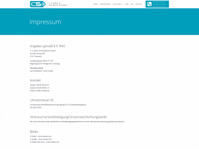 cskalte.de snapshot