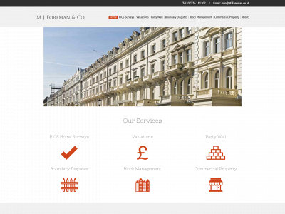 mjforeman.co.uk snapshot