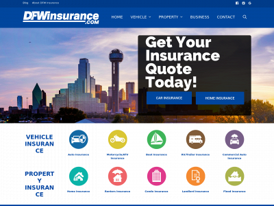 dfwinsurance.com snapshot