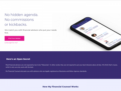 myfincounsel.com snapshot