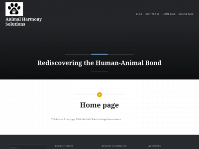 animalharmonysk.com snapshot