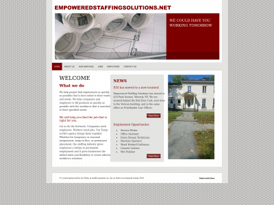 empoweredstaffingsolutions.net snapshot