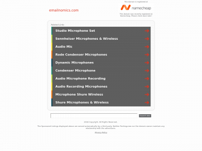 emailnomics.com snapshot