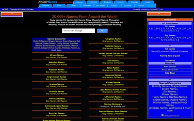 20000-names.com snapshot