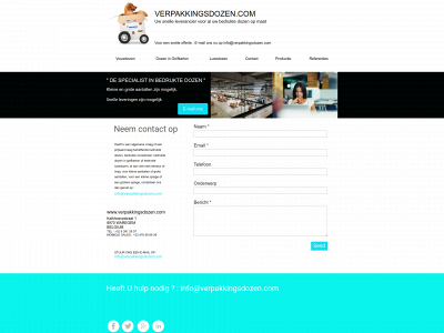 verpakkingsdozen.com snapshot