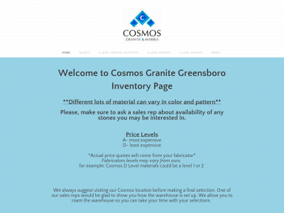 www.cosmosgranitegso.com snapshot