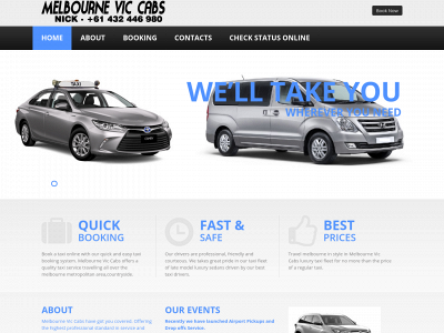melbourneviccabs.com snapshot