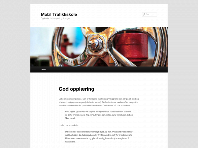 mobiltrafikkskole.no snapshot