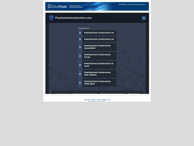 pontchartrainconstructors.com snapshot