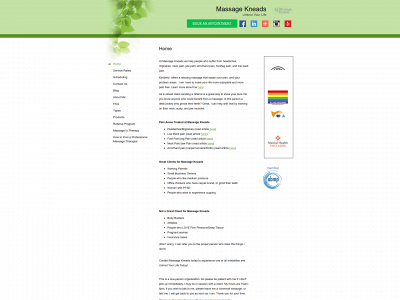 massagekneads.biz snapshot