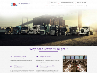 kceestewartfreight.com snapshot