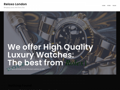 reloxo.co.uk snapshot