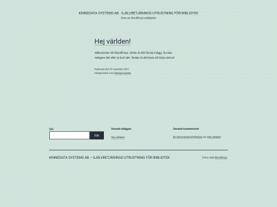 kinnedatasystems.se snapshot