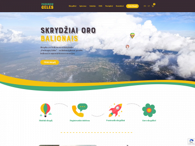 skrydziai-oro-balionais.lt snapshot