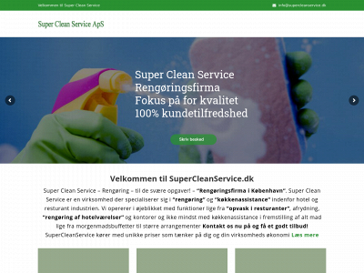 supercleanservice.dk snapshot