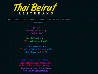 thaibeirut.se snapshot