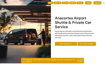 anacortesairportshuttle.com snapshot