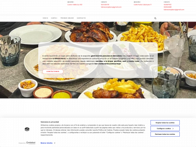 www.labrasarojabcn.com snapshot
