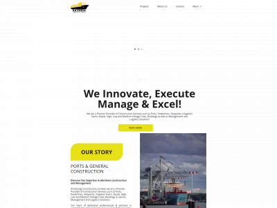katongaconstruction.com snapshot