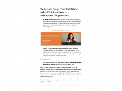 metapower.nl snapshot