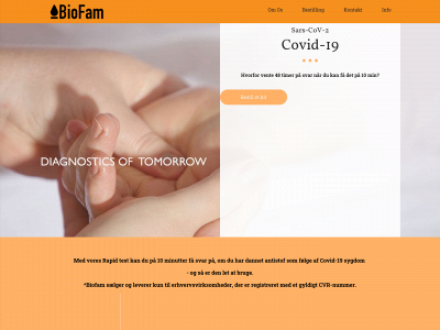 biofam.dk snapshot